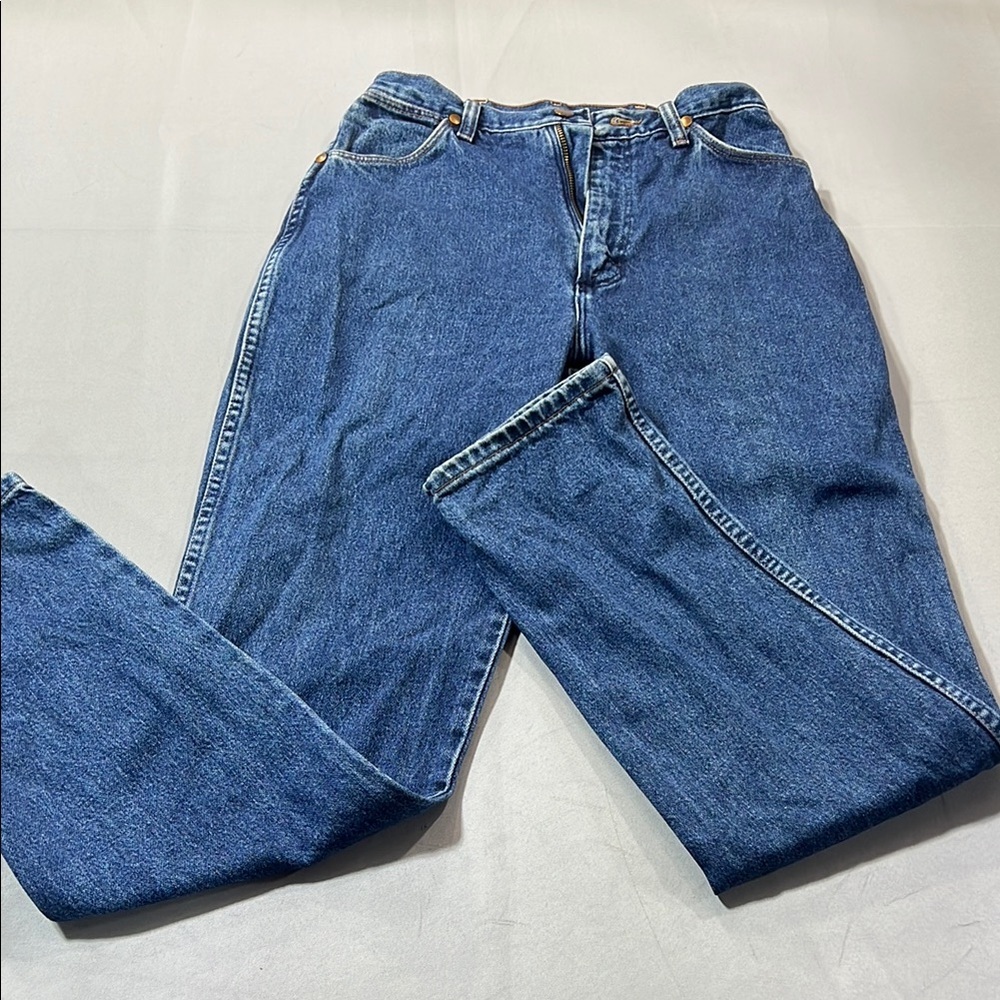 Vintage wranglers size 7/8 straight high waisted
